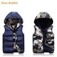 【CC】 NEW Parent Child clothes Outfits Camouflage Waistcoat Cotton Boys Kids Jacket Children Outerwear 100-185cm