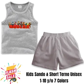 Roblox Terno Short for kids ( 1-11yrs old) ootd trendy clothes