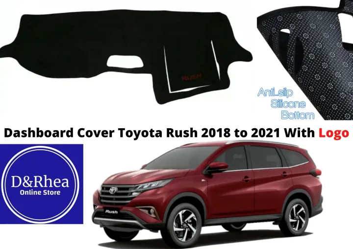 DASHBOARD COVER TOYOTA RUSH 2018 to 2021, Insulated Dashboard Cover