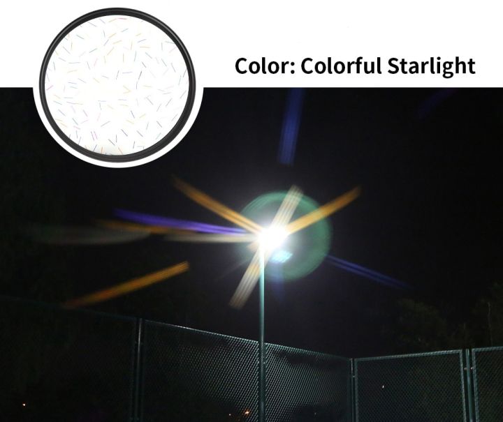 ดั้งเดิม-ตัวกรองแสงแฟลร์เลนส์กระจายแสงสเตรนผลพิเศษตัวกรองดาวสีสันสดใสแปรงกระจกส่องแสงตัวกรองเลนส์กล้องถ่ายรูป