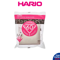 HARIO V60 Paper filter 02 สีขาว กระดาษกรองกาแฟ ดริปกาแฟ ทรงกรวย