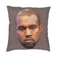 Kanye ปลอกหมอน Meme ตลกตะวันตกขนาด40X40ซม. ปลอกหมอนโพลีเอสเตอร์สำหรับเก้าอี้โซฟาปลอกหมอนประดับบ้านสี่เหลี่ยม