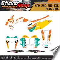 sticker KTM 250 - 350 EXC 2014-2016 No.11