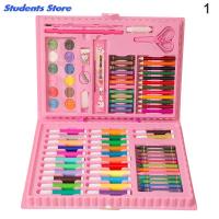 86pcs Children Painting Set Water Color Pen Crayon Oil Pas Brush Drawing Tool School Stationery