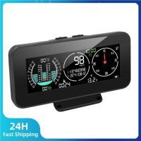 ❅ Off-road Car Digital Inclinometer Guage Tilt Indicator Angle Level Slope Meter MRCARTOOL M50 smart inclinometer Head Up Display