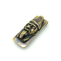 Outdoor Small Tool ss EDC Chinese Mythology Paper Clip Money Clip Card Holder