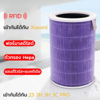 【มี RFID?ของแท้?ไส้กรองอากาศ Xiaomi Air Purifier Xiaomi Filter (Global Version)  สำหรับ Xiaomi Mi Air Purifier 1 / 2 / 2S / 2H /2C/ 3H / 3C / Pro