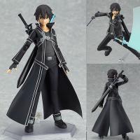 Figma ฟิกม่า Figure Action Sword Art Online Kirigaya Kazuto ซอร์ดอาร์ตออนไลน์ คิริโตะ Ver แอ็คชั่น ฟิกเกอร์ Anime อนิเมะ การ์ตูน มังงะ สามารถขยับได้ Doll ตุ๊กตา manga Model โมเดล