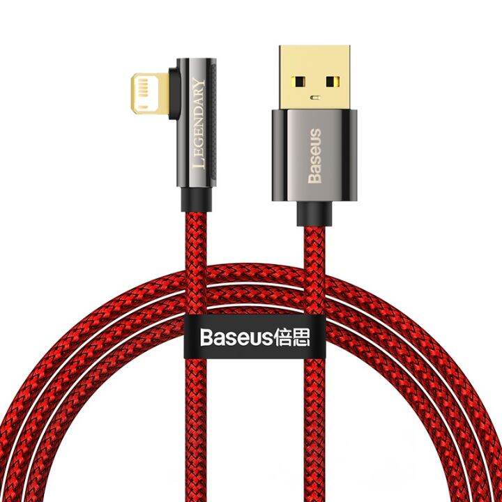 baseus-2-4-a-usb-to-ip-สายชาร์จข้อมูล-ip-สําหรับ-iphone-8-11-12-usb-a-สายเคเบิ้ล-สายชารจ