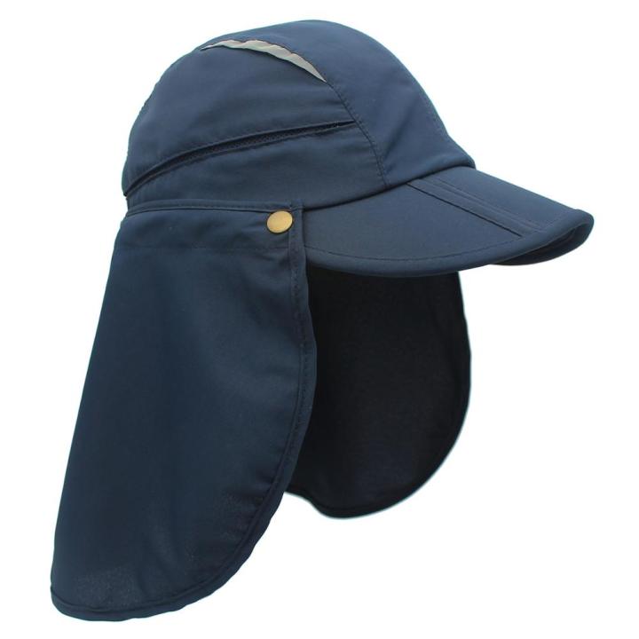 connectyle-หมวกกระบังแสงสำหรับผู้ชายและผู้หญิง-หมวกแก๊ปตกปลาปีกกว้างป้องกันระบายอากาศได้ดีแห้งเร็ว-swr-018ปิดคอแบบถอดได้