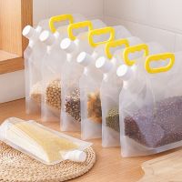 【DT】 hot  5000ML Grains Sealed Bag Moisture-Proof Insect-Proof Transparent Thickened Portable Food-Grade Storage Bag Food Kitchen Storage