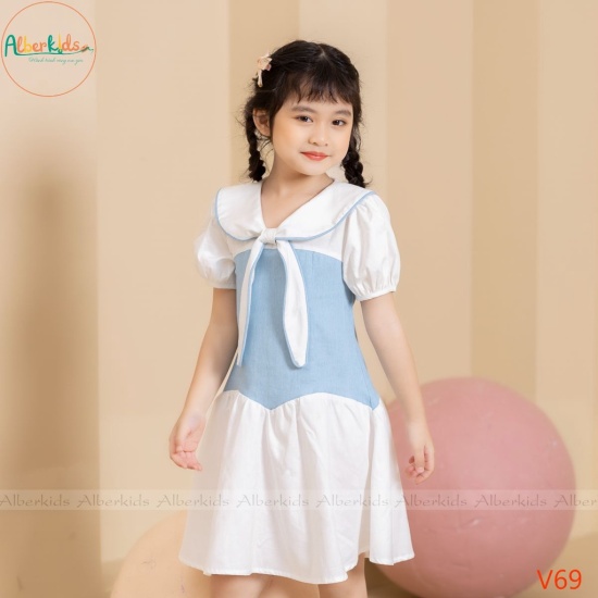 Váy mùa hè cho bé JJ Kids, váy đầm xòe Denim thêu hoa cao cấp cho trẻ em  2,3,4,5,6,7,8,9,10,11,12 tuổi [JJK_B45] | Shopee Việt Nam
