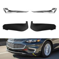 1 Set Front Bumper Fog Light Cover Car Lamp Grille Cover Tri for Chevrolet Malibu 2016 2017 2018