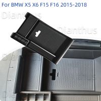 ที่เท้าแขนคอนโซลกลางรถยนต์2015-2018ที่เท้าแขนกล่องเก็บของ F15 X6รถ X5 BMW 2017อุปกรณ์เสริม ABS 2016 2015