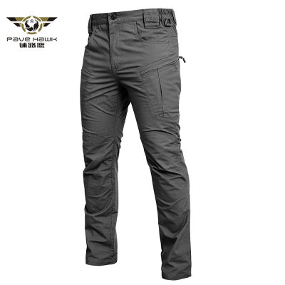 IX5 Military Tactical Cargo Pants Mens Elasticity Ripstop Joggers Male Waterproof Multi-pocket Streetwear Long Trousers S-2XL