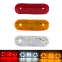 1คู่21led รถบรรทุกด้านข้าง Marker Light รูปไข่ภายนอกเตือนไฟท้ายเบรค12-24V Ip67 Waterproof【fast】