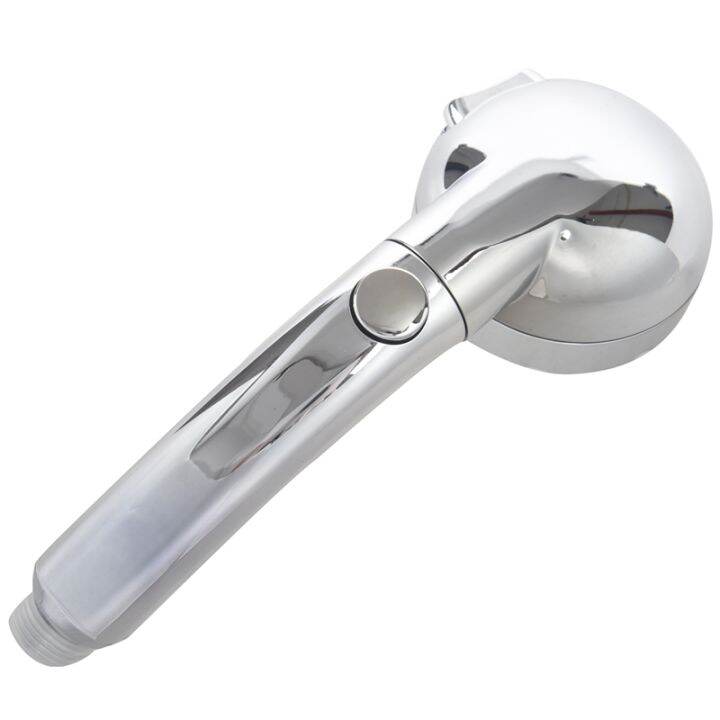 Handheld Shower Head High Pressure Chrome 3 Spary Setting with ON/OFF ...