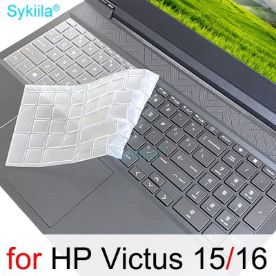 แผ่นครอบแป้นพิมพ์สำหรับ HP Victus 16 15 16T 15T 15T 15Z 16Z 16-D เคสซิลิโคนปกป้องผิวอุปกรณ์เล่นเกมแล็ปท็อป15.6 16.1 2023