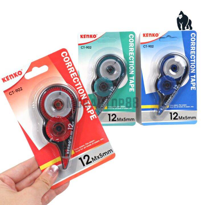 Correction Tape Kenko CT902 / Tipex Kertas Roll Ecer / Pita Koreksi 12