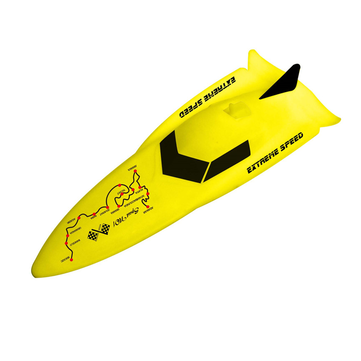 SPEEDBOAT 100A4 2.4GHZ YELLOW เรือไฟฟ้าเรือยานพาหนะชุดรีโมทคอนโทรลเรือของเล่นสำหรับเด็ก