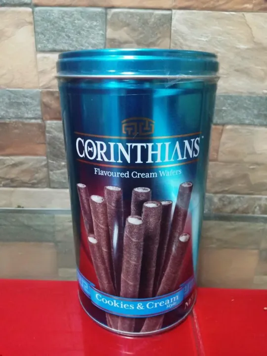 Corinthians Flavoured Cream Wafers (Cookies and Cream) 300g Lazada PH