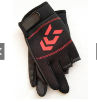 NEW DAIWA high quality Fishing Gloves 3 Fingers Water-proof Gloves