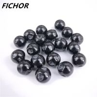 【cw】 30/50pcs 12.5mm Black Spherical Button DIY Garment Sewing Accessories Shirt Eye Cat Stone Resin Pendant Earring Jewelry