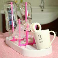 Baby Bottle Drying Rack Baby Bottle Cleaning Dryer Drainer Storage Rack Tree Shape Rack For Babies Bottles Removable