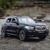 【RUM】1:24 Scale BMW X5รถรุ่น Light &amp; Sound Effect Diecast รถของเล่นสำหรับชายวันเกิดของขวัญเด็กของเล่นรถคอลเลกชัน