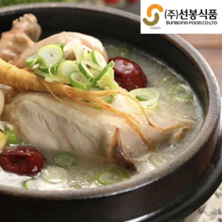 ไก่ตุ๋นโสมเกาหลี-sunbong-samgyetang-ginseng-chicken-soup-1kg