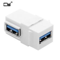 90 Degree Right Angled USB 3.0 A Female to A Female Extension Keystone Jack Coupler Adapter for Wall Plate Panel