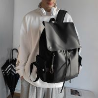 [COD] 2023 new mens backpack and trendy outdoor street college student schoolbag computer tide