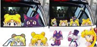 U Car Stickers, Cartoon Anime, Beautiful Girls, Finger Personality Humorous Creativity Sticker, Electric Motorcycles, Waterproof