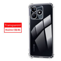 [ส่งจากไทย] ตรงรุ่น Case Realme C53 / Realme C51 เคสโทรศัพท์เคสใส เคสกันกระแทกเคสใส เคสนิ่ม TPU Realme C53 018