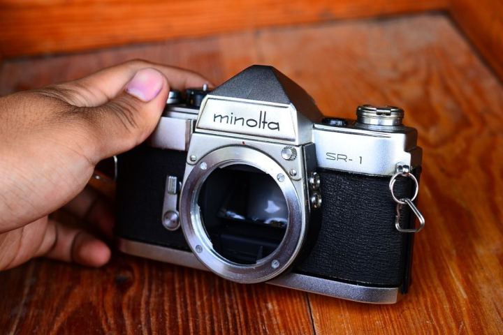 ขายกล้องฟิล์ม-minolta-sr-1