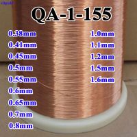 0.38 0.410.45 0.5 0.55 0.6 0.65 0.7 0.8 1.0 1.2 1.5 1.6 mm New polyurethane enameled round copper wire QA-1-155 2UEW  1 meter Wires Leads Adapters