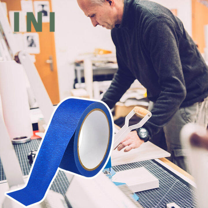 INI Premium Blue Painters Tape Removable Free Residue Paint Tape