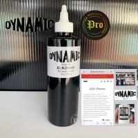 สีสักดำ หมึกสักไดนามิคสีดำปกติ DYNAMIC Tattoo INK Color Black สีไดนามิค ขนาด 8 ออนซ์ สีสักลายสีดำ  สินค้านำเข้าจาก USA