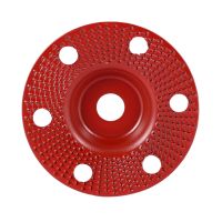 4Inch Wood Shaping Disc Flat Carving Disc with Hole 16mm Bore Sanding Grinder Wheel for 100 115 Angle Grinder