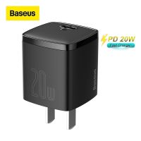 【Taotao Electronics】 Baseus PD ที่ชาร์จเร็ว1C 20W ชาร์จเร็วสำหรับ I13 12 Pro Max Mini รองรับ PD3.0 QC3.0