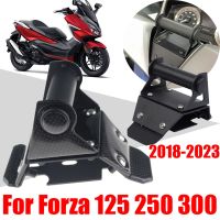 ซิมการ์ด☌สำหรับ Honda Forza 125 250 300 NSS Forza300 Forza125อุปกรณ์เสริมรถจักรยานยนต์ขาตั้งที่จับโทรศัพท์มือถือตัวยึดแผ่นนำทาง GPS