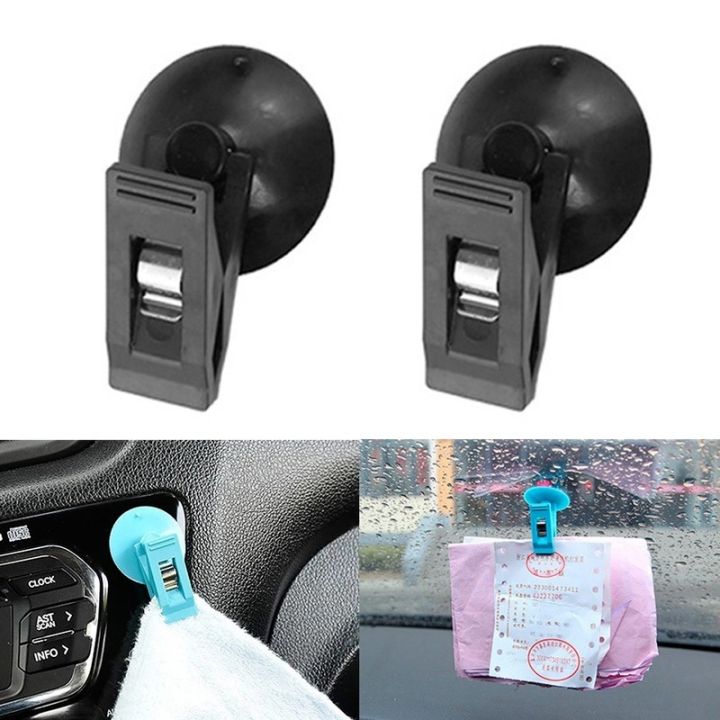 cc-car-cup-removable-holder-sunshade-curtain-ticket-card-retainer-fastener-clip-interior-organizer