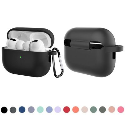 Silicone Case For Airpods Pro 2 Protective Cover with Hook Shockproof Wireless Bluetooth Earphones Cover for AirPods Pro 2 Case