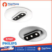 Philips โคมไฟ ติดผนัง 57987 SmartSpot Recessed LED 1xLED (Aluminum ,White)