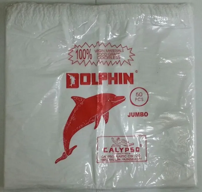 50pcs Calypso Dolphine Jumbo Sando Bag 16 x 23” White Lazada PH