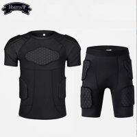 Mens Sports Honeycomb Anti-Collision Pad Compression Anti-Collision Suit Basketball Football Football Safety Protection Suit