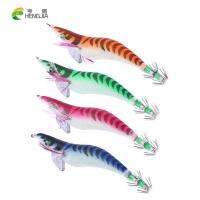 Size 3.5 Shrimp Bait 13.5cm(5.3 Inch)/19.8g Cuttlefish Fishing Uv Plastic Squid Jig 1 Pc.