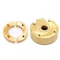 【lz】❂  Crawler Brass Gear Cover Contrapeso para Traxxas TRX4 TRX6 8251 Atualizações Controle Remoto Peças do Carro 1 10