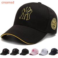 หมวกหมวกสตรี CREAMSD หมวกกีฬาแบบปักหมวกฮิปฮอปหมวกเบสบอลหมวกกันแดดตกปลา Topi Memancing