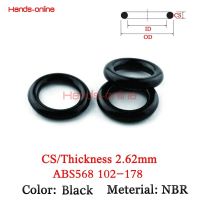 Ketebalan 2.62Mm Cincin Paking NBR Karet Segel Seleksi ID AS568 102- 178 Mesin Tahan Minyak Tahan Air Orings O-ring Gasket